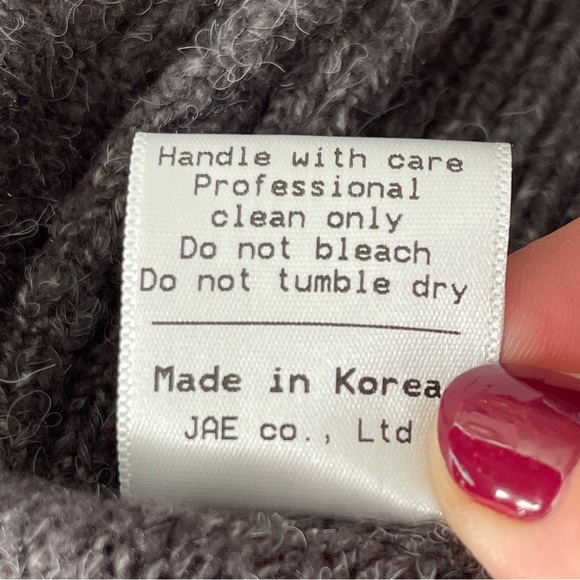 Storets Sweater Dress ELLA Cold Shoulder Knit Mini Size S/M Wool Blend New - Picture 9 of 9